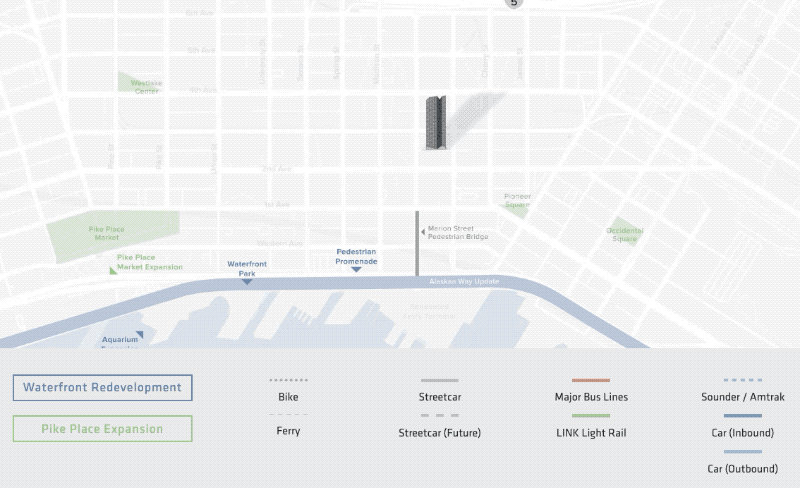 Screenshot of The Net neighborhood map