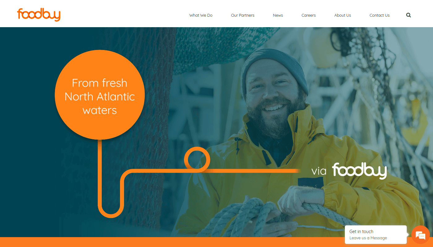 Screenshot of foodbuy Homepage