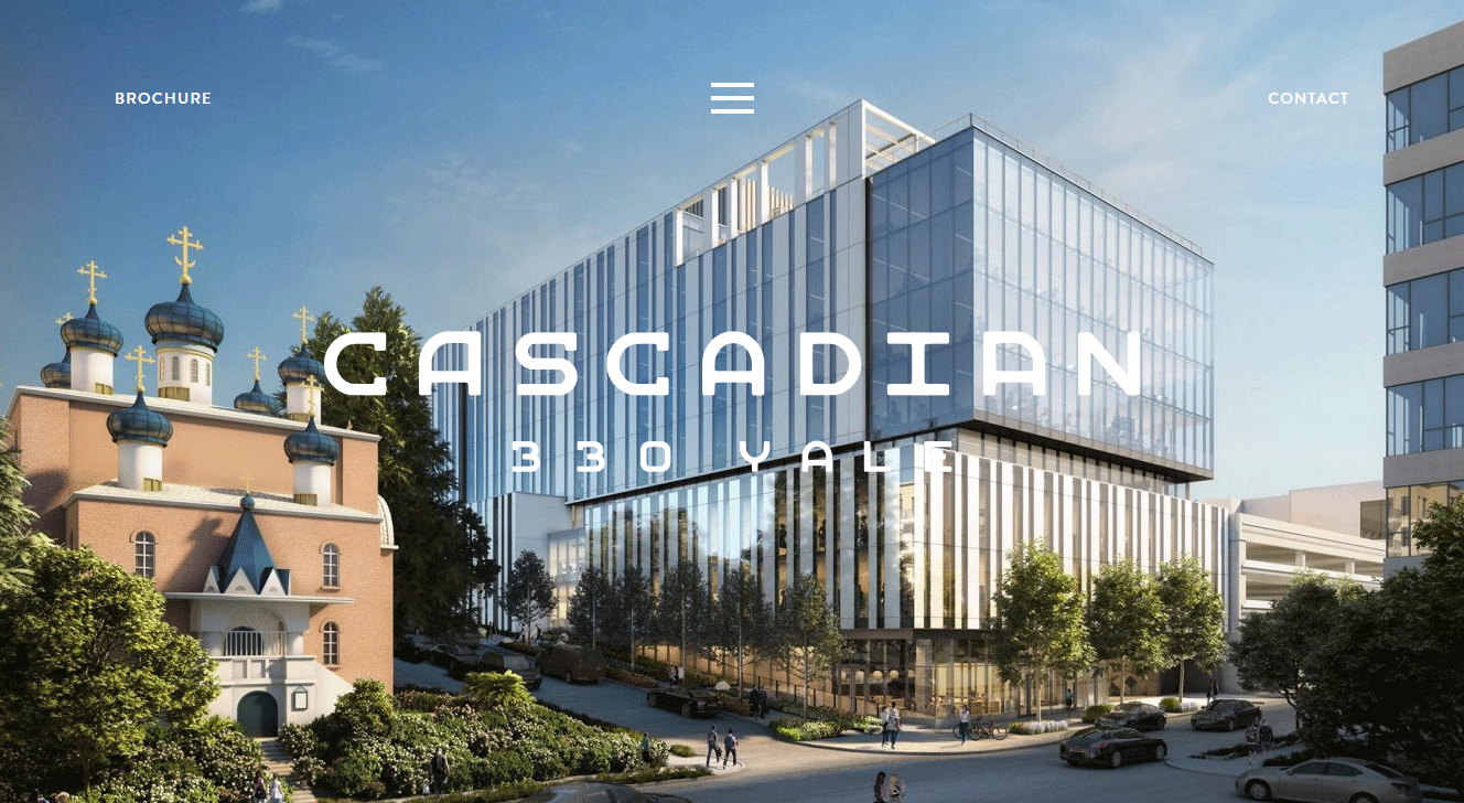 Screenshot of Cascadian Homepage